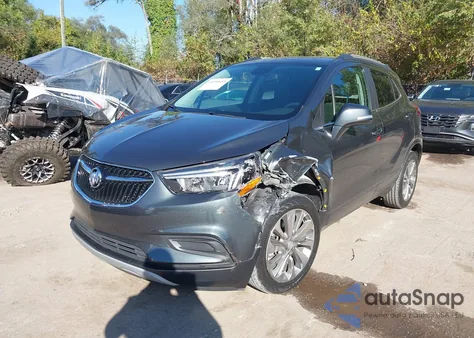 2018 Buick Encore Preferred from USA, damaged, VIN KL4CJASB6JB710065